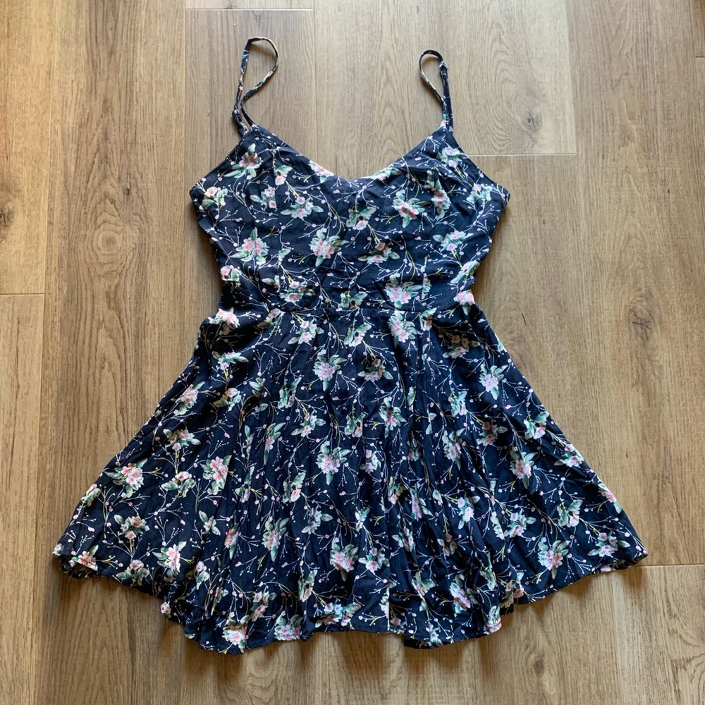 Floral mini dress